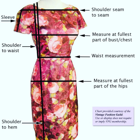 👁‍🗨 Measuring Tops & Dresses - Picture 1 of 1